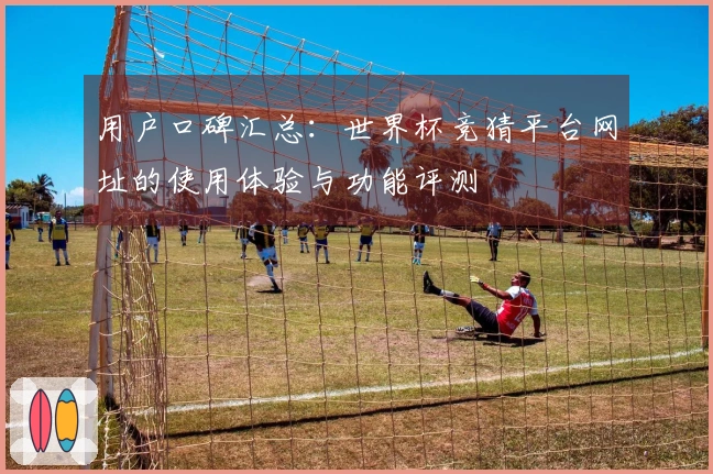 用户口碑汇总：世界杯竞猜平台网址的使用体验与功能评测