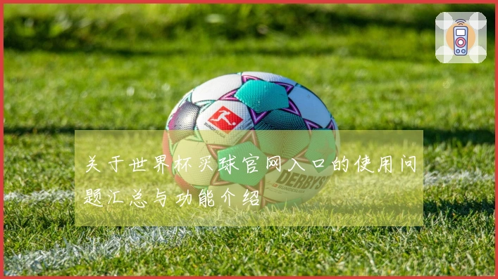 关于世界杯买球官网入口的使用问题汇总与功能介绍